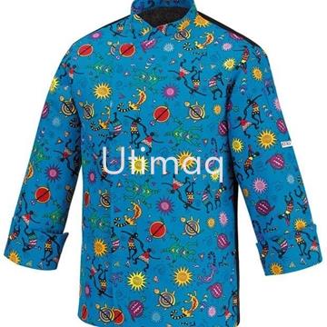 Casaca Egochef estampado modelo: BATIK rfa_ 2029158A - Imagen 1