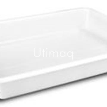 Cubeta alimentaria congost rectangular 10 litros blanco modelo: 1545 - Imagen 1