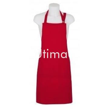 Delantal unisex con peto dos bolsillos modelo 1656 - Imagen 1