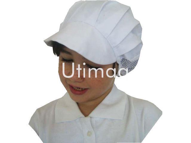 Gorra tela color blanco con visera Norvil - Imagen 1