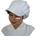 Gorra tela color blanco señora pinzas modelo 447 - Imagen 1