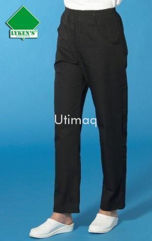 Pantalon negro unisex cintura elastica modelo 101 - Imagen 1