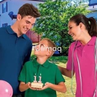 Polo Valento manga corta 100% algodon colores modelo: PATROL - Imagen 1