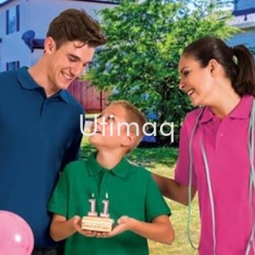 Polo Valento unisex manga corta colores modelo: Patrol - Imagen 1