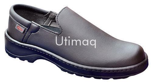 Zapato camarero antideslizante microfibra unisex color negro modelo: Marsella - Imagen 1