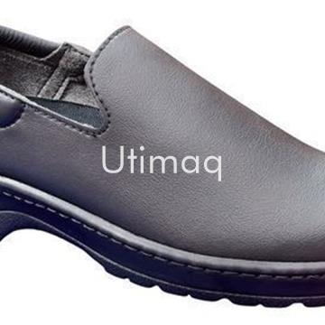 Zapato camarero antideslizante microfibra unisex color negro modelo: Marsella - Imagen 1